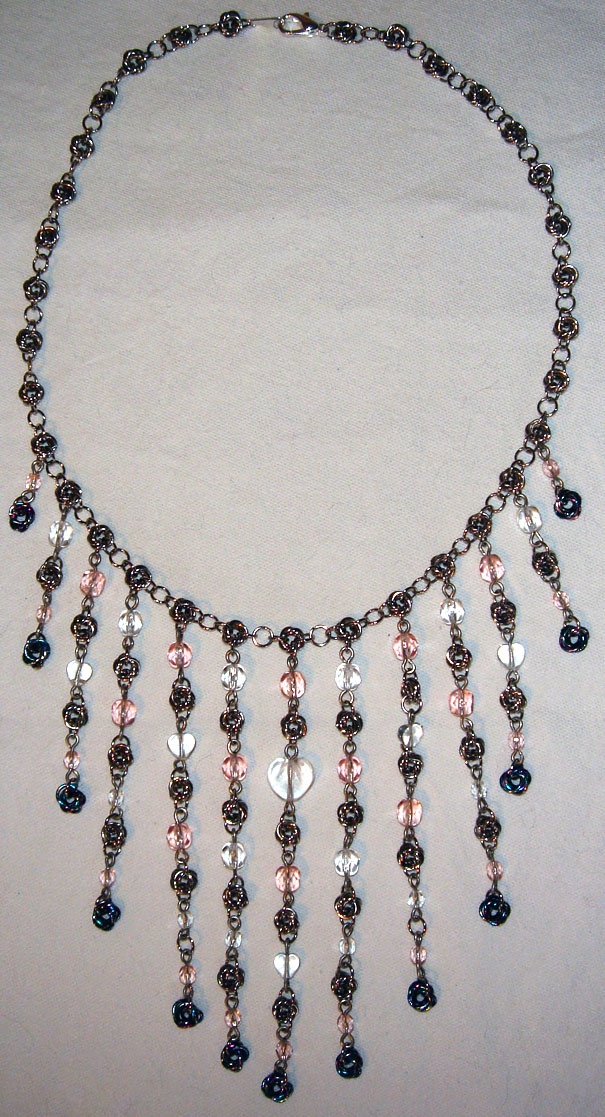 Raining Hearts Necklace