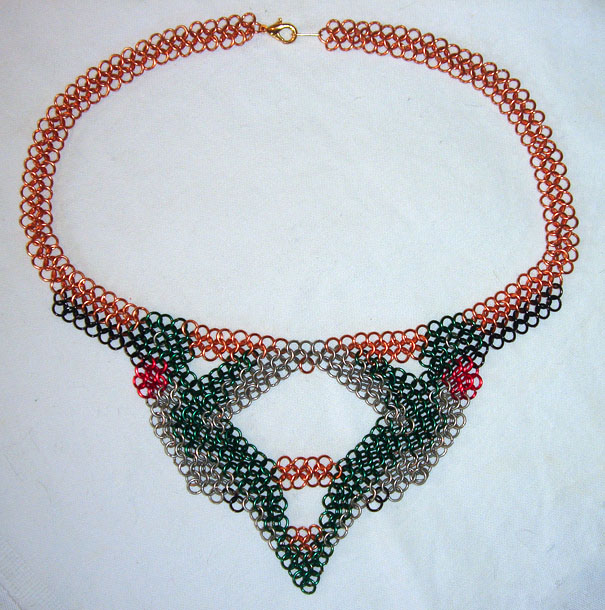 Ruby-Throated Hummingbird Necklace